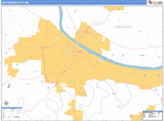 Jefferson City Digital Map Basic Style